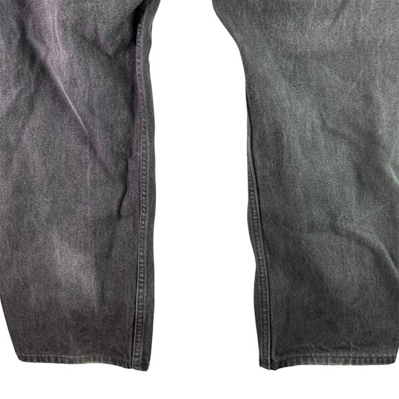 Levi's 505 VTG Men's 40x30 Charcoal Regular Fit Straight Leg Jeans Orange Tab - Picture 8 of 9